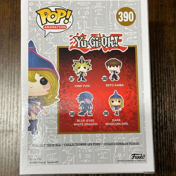 Funko Pop! Animation Vinyl Figure #390 Yu-Gi-Oh! Dark Magician Girl Brand New - Picture 3 of 6